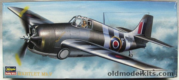 Hasegawa 1/72 Martlet Mk.V Royal Navy (F4F) - JV579 of No. 8466 Sq / JV406 of No. 861 Sq Royal Navy, AP118 plastic model kit